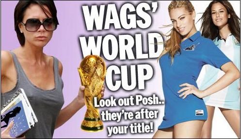 世界杯太太團爭奇斗艷 謝莉爾獨占鰲頭辣妹上榜