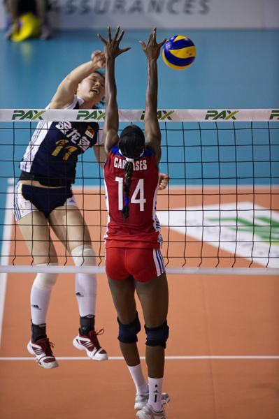 瑞士精英賽：中國女排2:3憾負古巴 小組出線