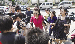 馬琳離婚案開庭 張寧益變臉：我看錯人了