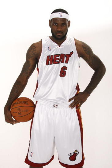 NBA熱火三巨頭造型照