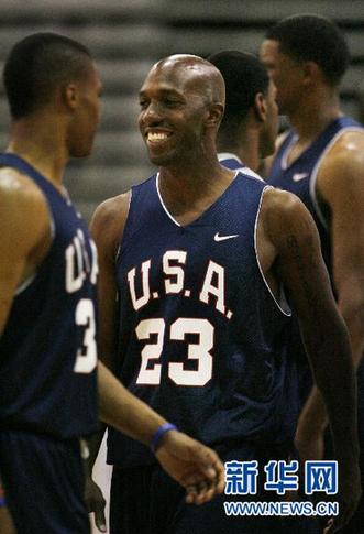 美國隊備戰世錦賽[組圖]