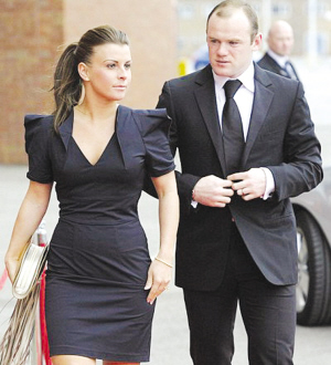 魯尼恐因召妓損失上億 愛妻被曝將與其離婚