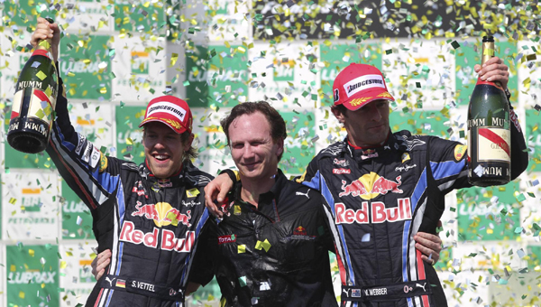 F1巴西站：紅牛車隊提前奪冠 阿隆索逼近三冠王