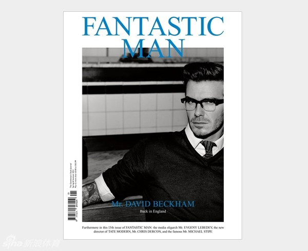 貝克漢姆文藝范兒寫真