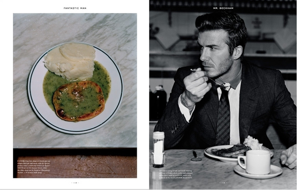 貝克漢姆文藝范兒寫真