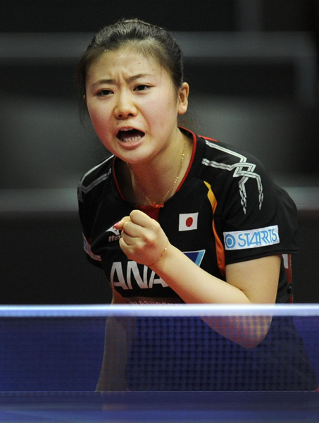 削球是心中的痛 福原愛含淚帶笑離開女單賽場