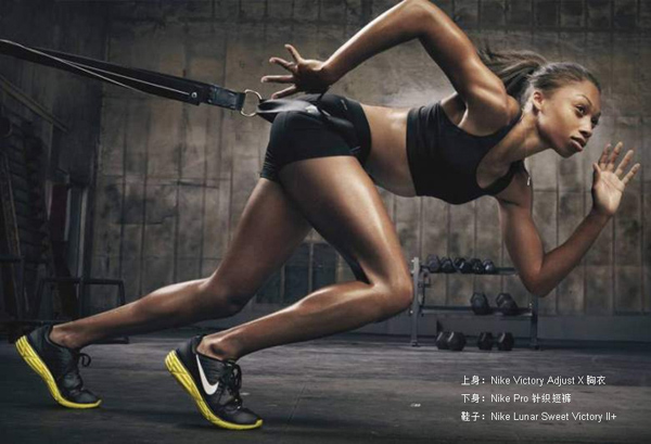 李娜攜手莎拉波娃拍運動大片