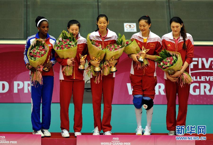 世界女排大獎(jiǎng)賽澳門站：中國(guó)隊(duì)奪冠