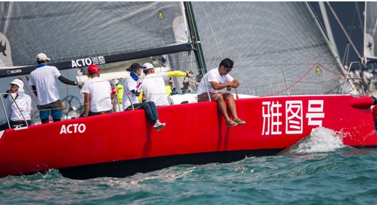 雅圖號謝敬：企業和帆船一樣要有冒險和團隊精神